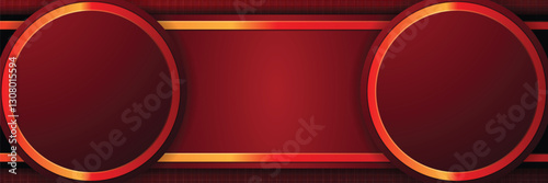 gold banner Abstract vector background board for text and message design modern. vector illustration