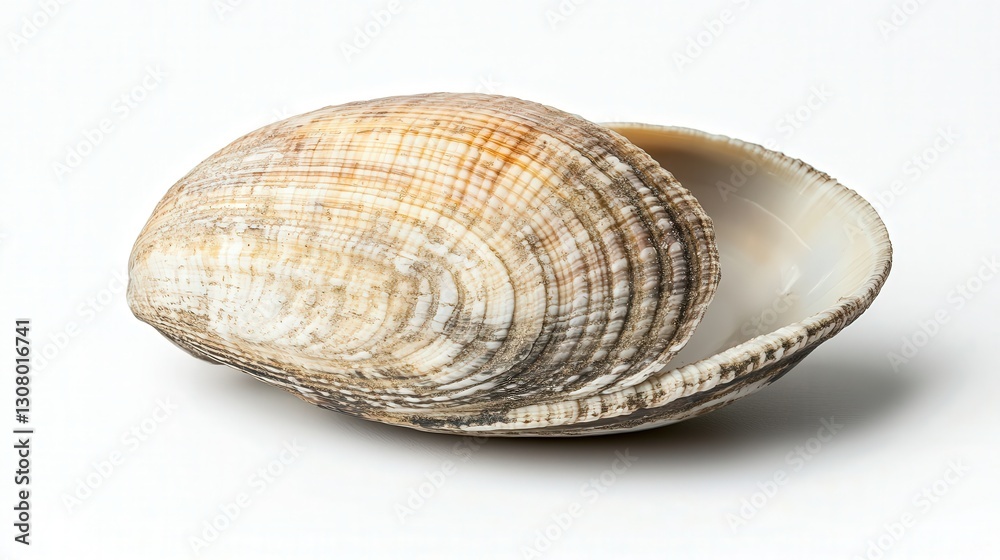 clam and sea shell, highlighting their unique features and natural textures as invertebrate shellfish clam and sea shell, highlighting their unique features and natural textures as invertebrate shellfish