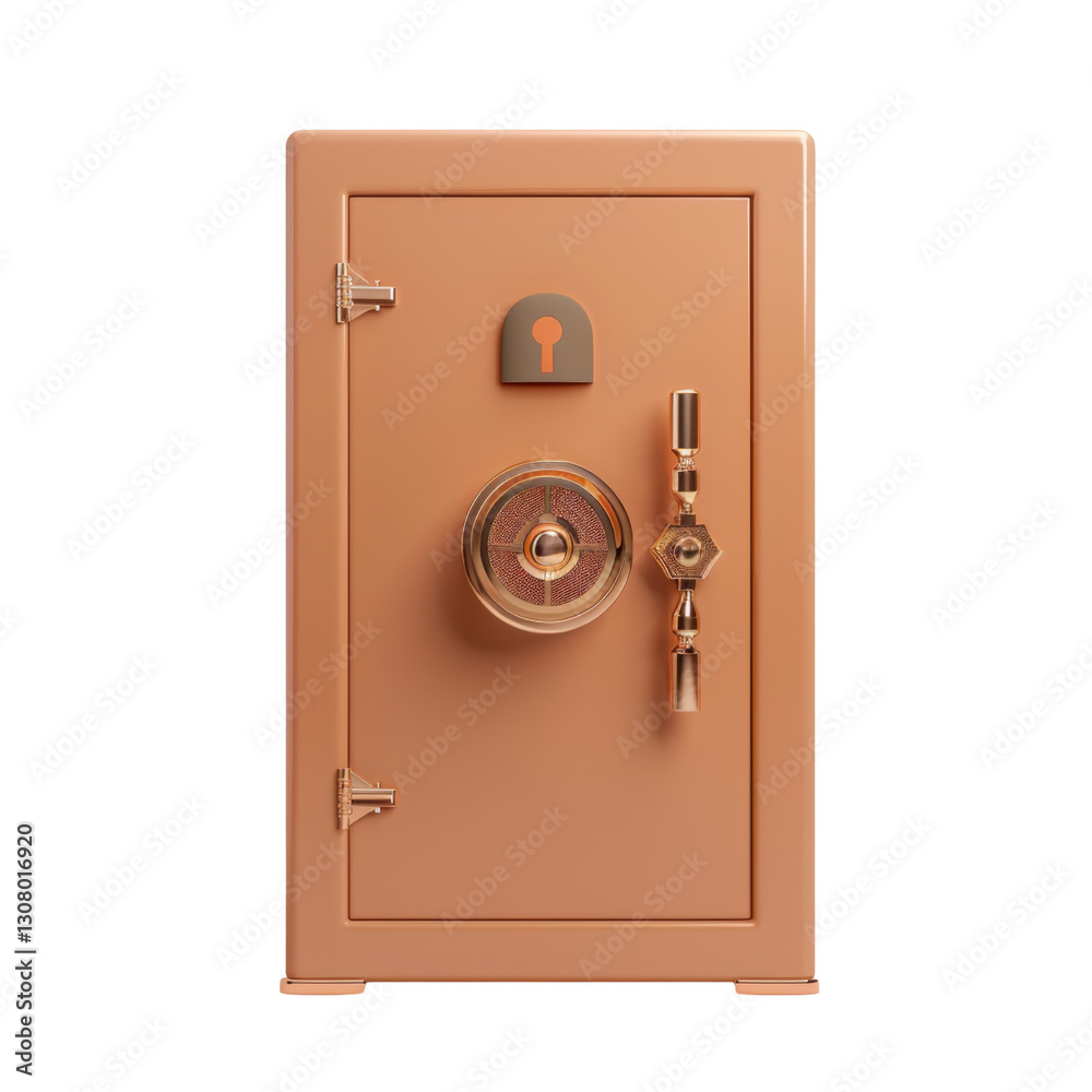 sturdy orange safe with round dial and keyhole, ideal for securing valuables and important documents. Its robust design ensures safety and reliability sturdy orange safe with round dial and keyhole, ideal for securing valuables and important documents. Its robust design ensures safety and reliability