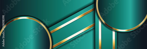 gold banner Abstract vector background board for text and message design modern. vector illustration