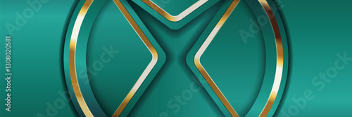gold banner Abstract vector background board for text and message design modern. vector illustration