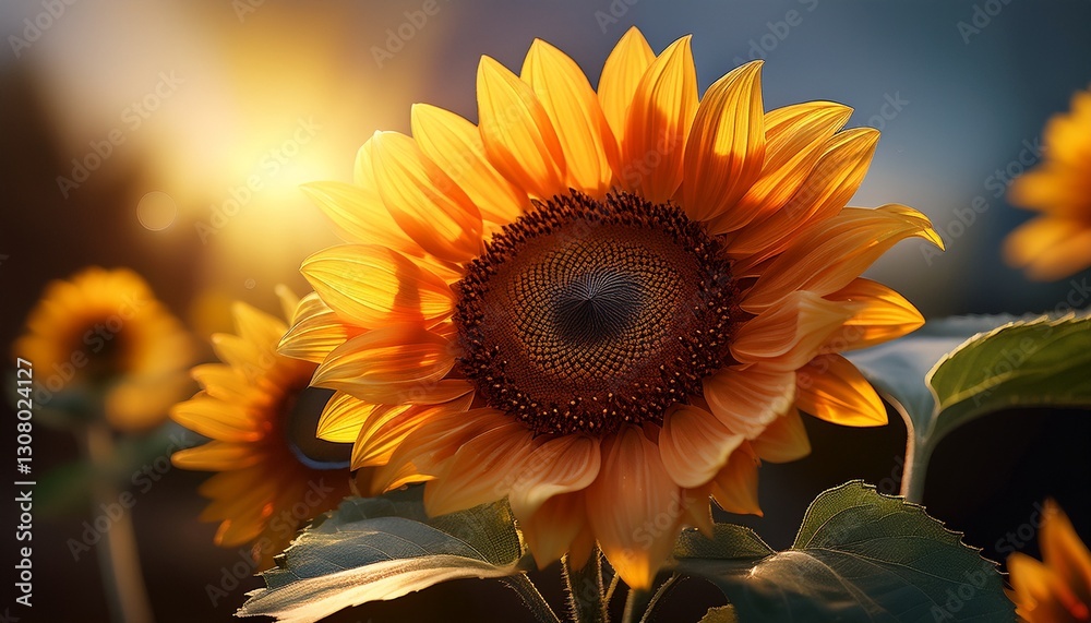 Naklejka premium sunflower