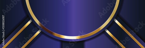 gold banner Abstract vector background board for text and message design modern. vector illustration