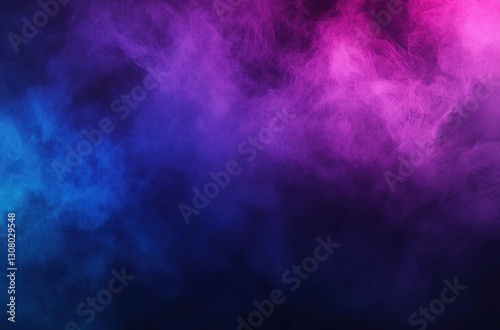 Vibrant Abstract Smoke or Fog Background in Shades of Purple, Pink, and Blue for Creative and Artistic Designs and Websites
