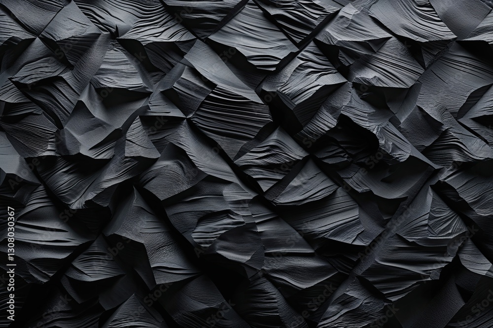 Obraz premium Bold Black Textured Background Design Graphic