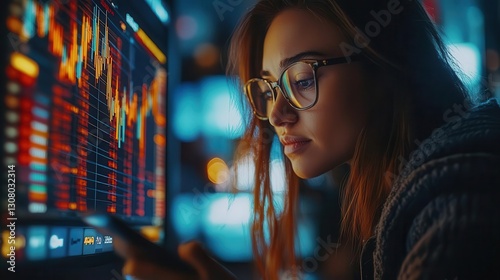 A retail investor using an app like Robinhood to manage their stock portfolio, Retail Investing, Accessible and userfriendly