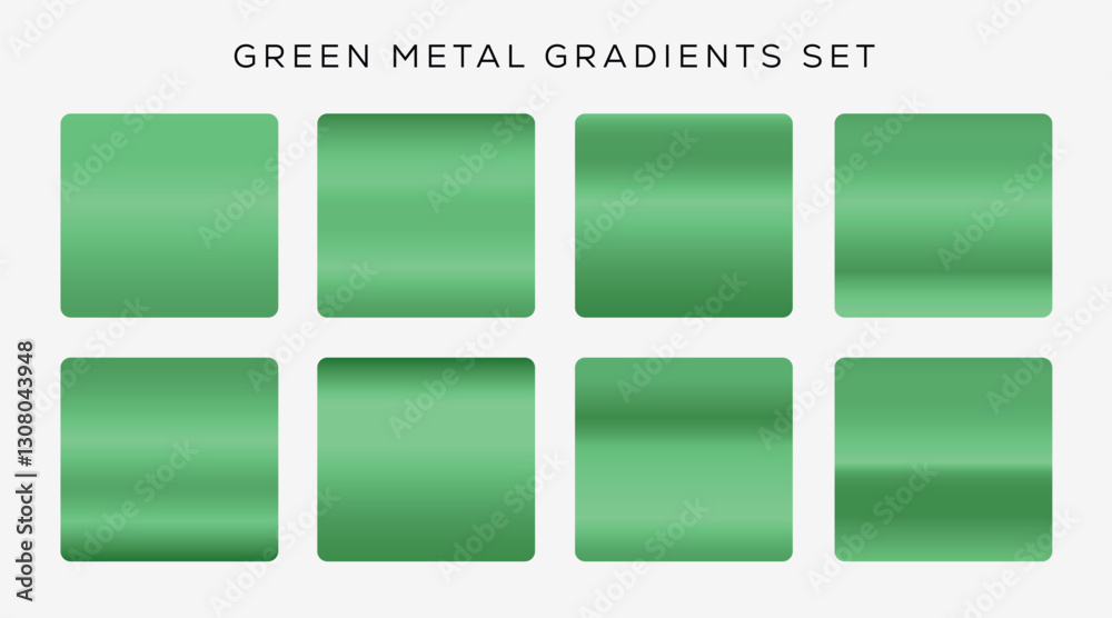 Green Gradient Set Green Gradient Set