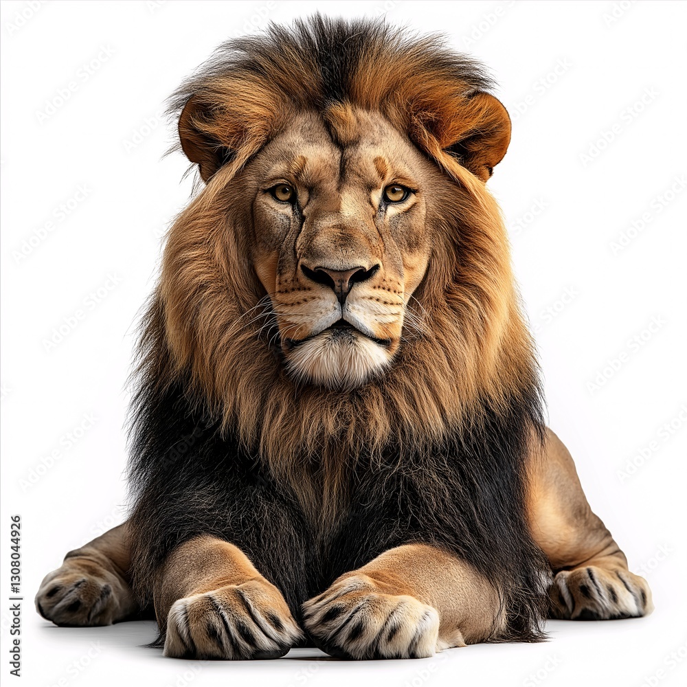 Majestic Roaring Lion Portrait: Vibrant Close-Up of the King of the Jungle in African Savanna Wildlife Habitat Majestic Roaring Lion Portrait: Vibrant Close-Up of the King of the Jungle in African Savanna Wildlife Habitat