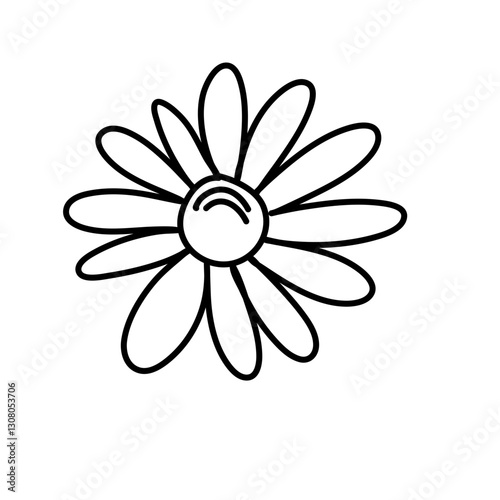 Flowers line icon
