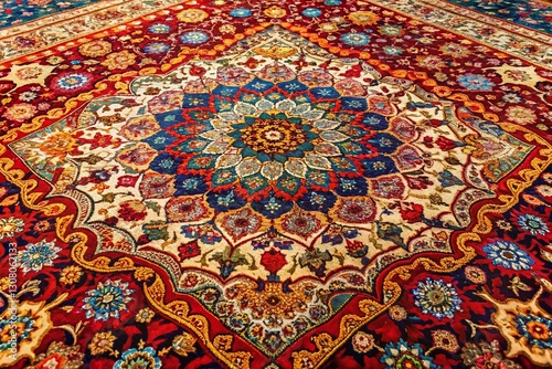 Colorful Anime Rug, Artistic Textured Floor Mat, Vibrant Japanese-Style Carpet