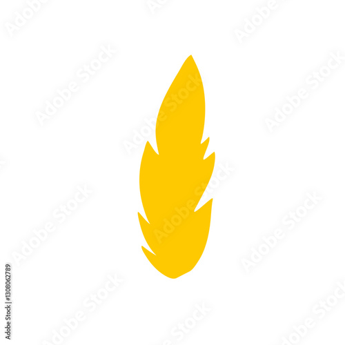 Feather icon vector
