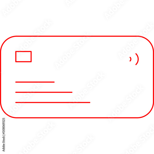 Direct Debit icon single vector illustration