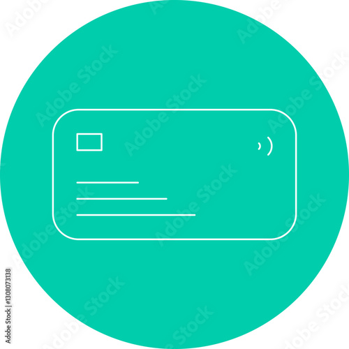Direct Debit icon single vector illustration