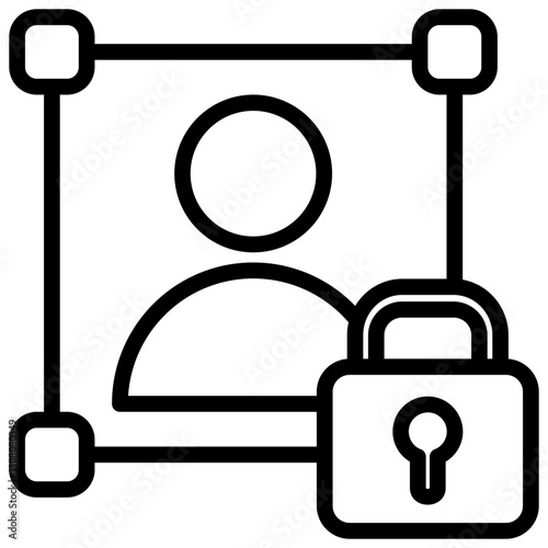 Isolation Outline Icon
