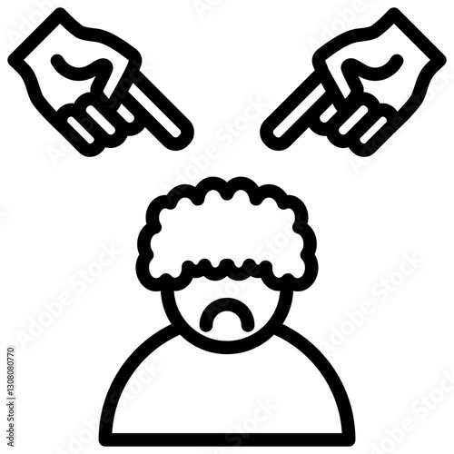 Stigma Outline Icon