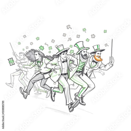 knight on horse vector illustration