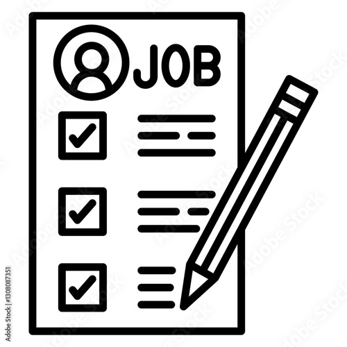 Job Description Icon