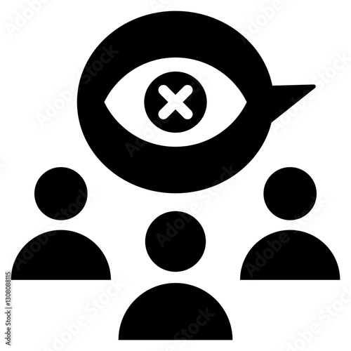 Stereotype Glyph Icon