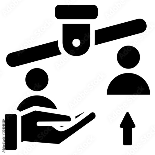 Inequality Glyph Icon