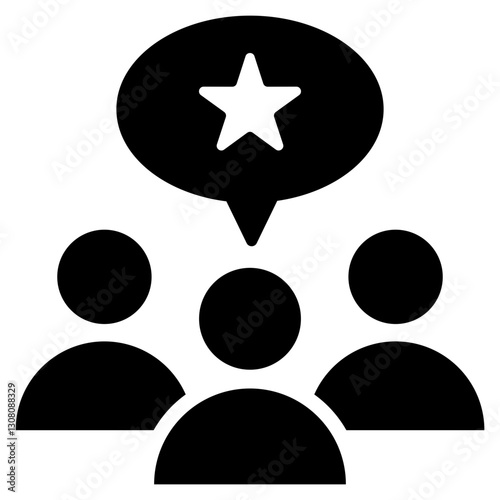 Ethnocentrism Glyph Icon