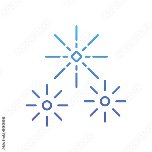 Fireworks Vector icon