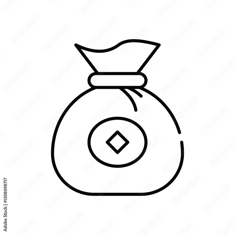 Bag Vector icon Bag Vector icon