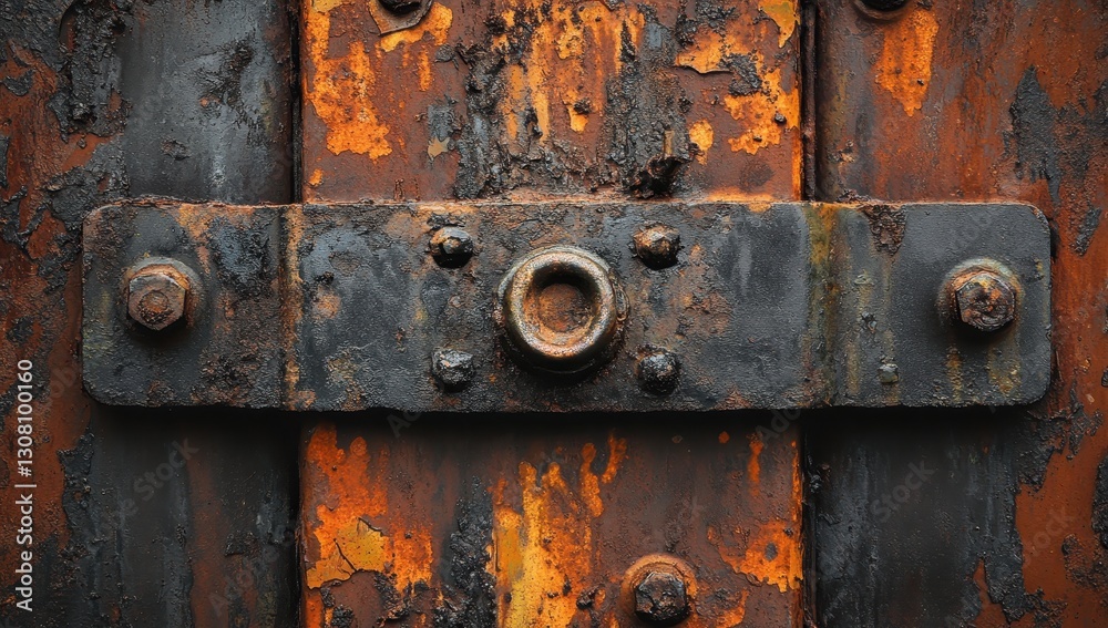 Close-Up of Rusty Metal Texture with Old Patina and Weathered Surface, Capturing the Beauty of Industrial Decay and Abandoned Machinery Close-Up of Rusty Metal Texture with Old Patina and Weathered Surface, Capturing the Beauty of Industrial Decay and Abandoned Machinery