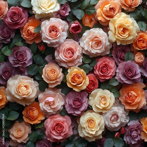 Floral Arrangement of Roses