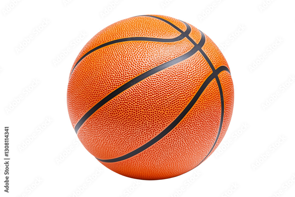 Fototapeta premium basketball isolated on white background