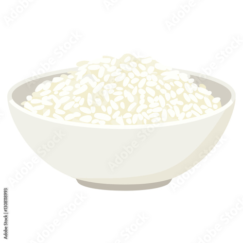 Cereal Rice rice illustration transparent  vector