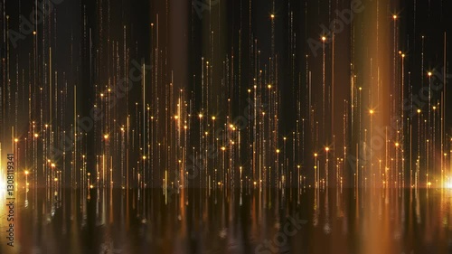 Lights particle display loop, Also good background for scene and titles, logos.