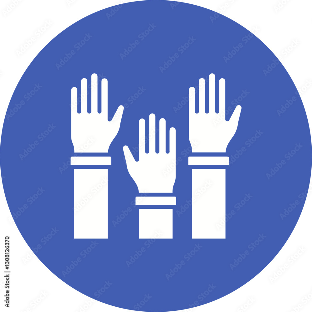 Raise Hand Icon