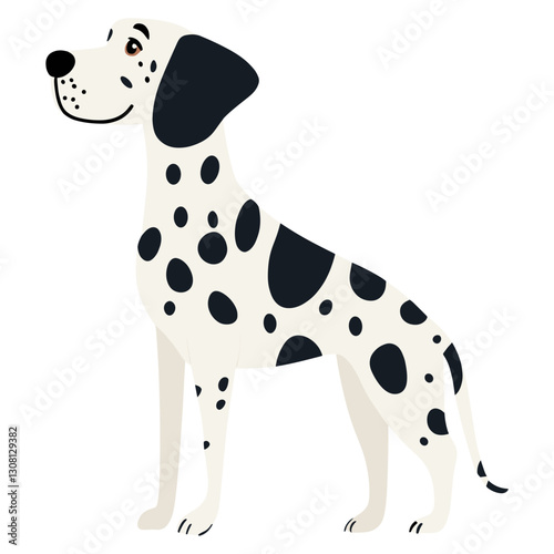 Dalmatian dogs dalmatian illustration animal vector