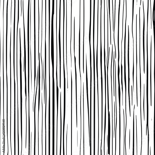 Vertical grunge lines and strokes, minimalistic vector background, seamless pattern