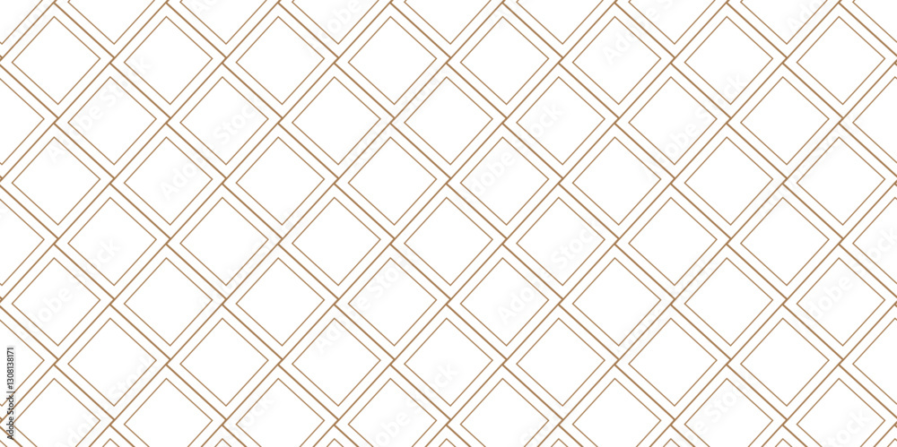 Luxury vector abstract white paper rectangle silk ornament fabric pattern overlap backdrop design. Seamless pattern gold and white geometrical background vector illustration. Luxury vector abstract white paper rectangle silk ornament fabric pattern overlap backdrop design. Seamless pattern gold and white geometrical background vector illustration.