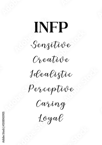 MBTI, INFP, business word