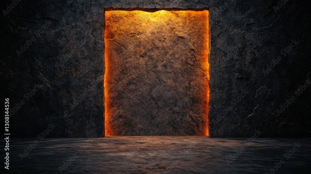 A mysterious dark room with a bright beam of light streaming through an open door creating a contrast of shadows and illuminated space A mysterious dark room with a bright beam of light streaming through an open door creating a contrast of shadows and illuminated space
