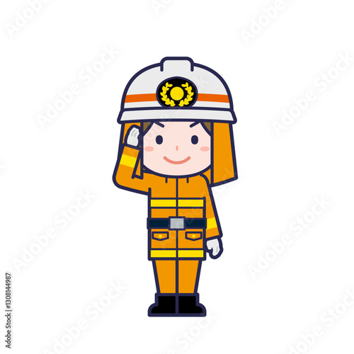 消防士／女性 02