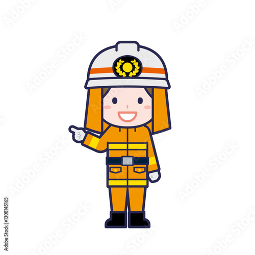 消防士／女性 16