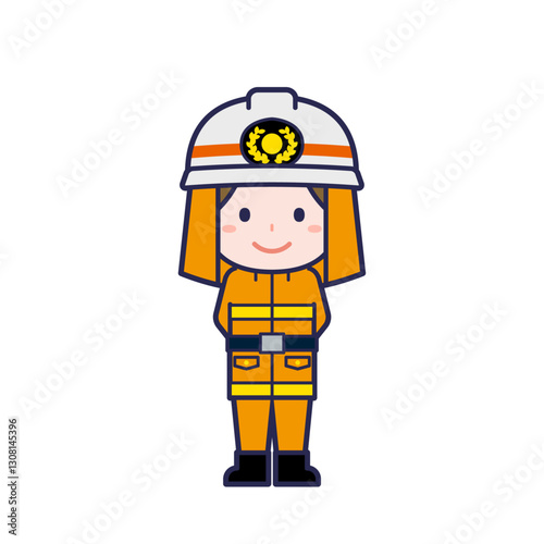 消防士／女性 28