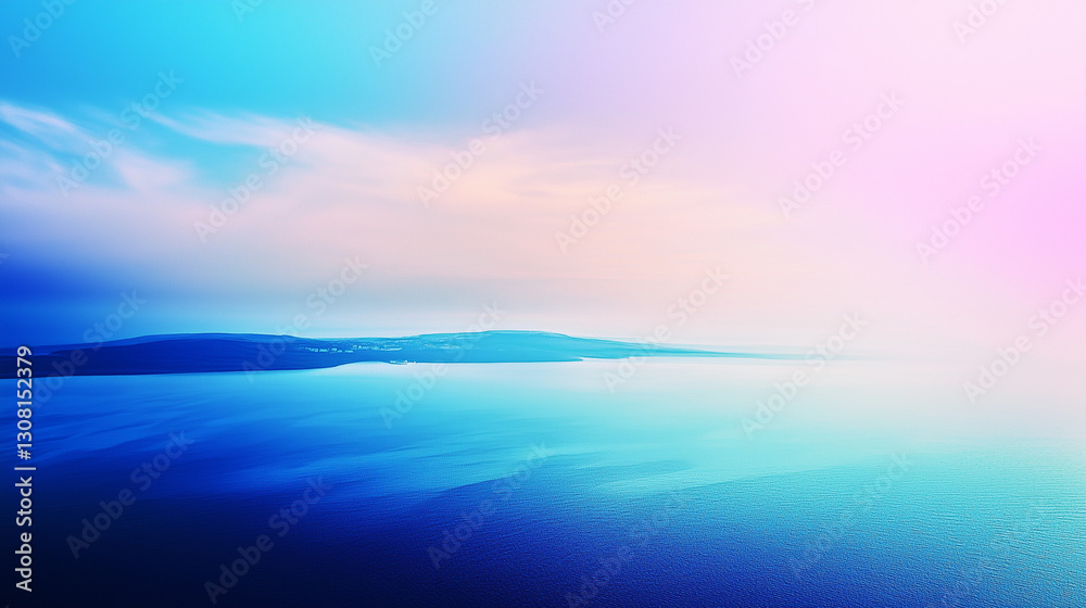 Obraz premium 未来的なブルーの光線が広がるエネルギッシュな抽象背景