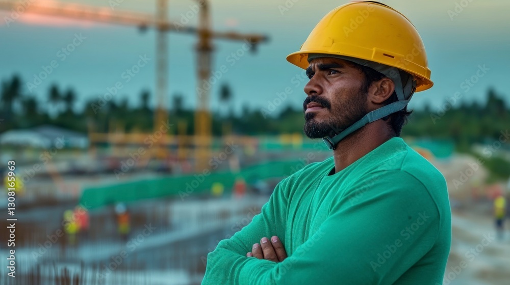 Construction Worker Safety Helmet Hard Hat Site Job Construction Worker Safety Helmet Hard Hat Site Job