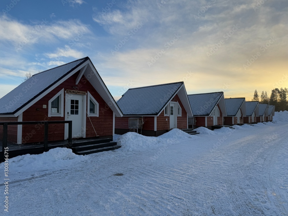 Inari in Finland is located on the shore of a large lake, where you can enjoy the great outdoors in summer and the Northern Lights in winter. Inari in Finland is located on the shore of a large lake, where you can enjoy the great outdoors in summer and the Northern Lights in winter.