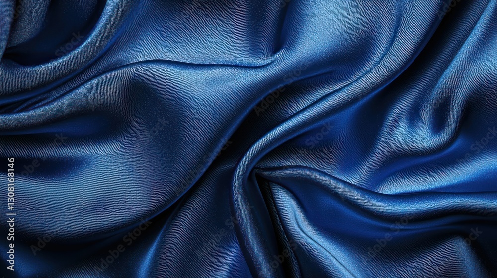 Fototapeta premium A rich dark blue background with a velvet-like texture for depth and sophistication.