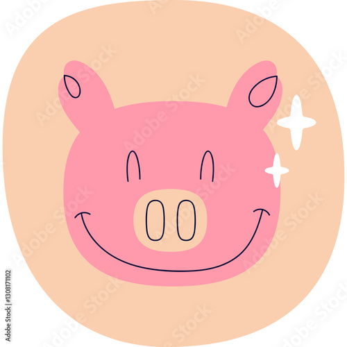 Animals head icons - wild animals