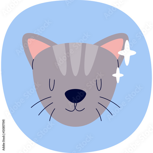 Animals head icons - wild animals