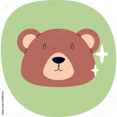 Animals head icons - wild animals