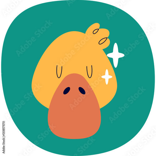 Animals head icons - wild animals