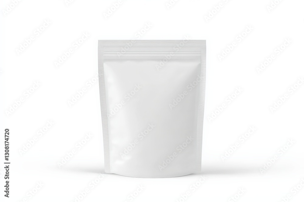 Blank White Stand-Up Pouch Mockup. (12) Blank White Stand-Up Pouch Mockup. (12)