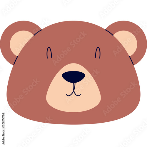 Animals head icons - wild animals